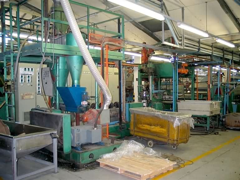 BARMAG Type FB Tape Extrusion Line, 1984 yr